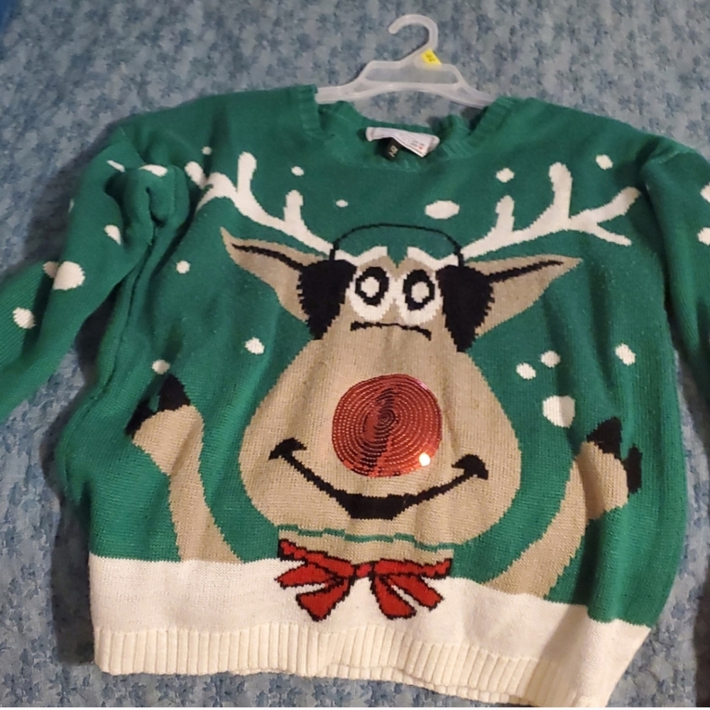2 WOMENS 2X CHRISTMAS SWEATERS